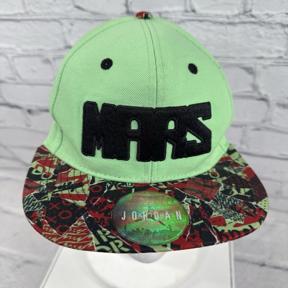 Air Jordan Jumpman Mars Cap Retro Graffiti Brim 90s Brooklyn Flight Blackmon YTH
